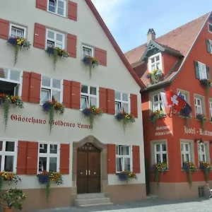 Hotel-restaurant Goldenes Lamm 3* Dinkelsbuehl
